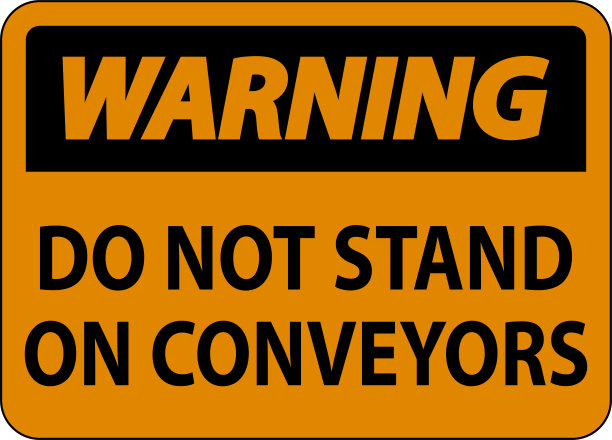 警告标志不要爬、坐、走或骑在传送带上图片下载
