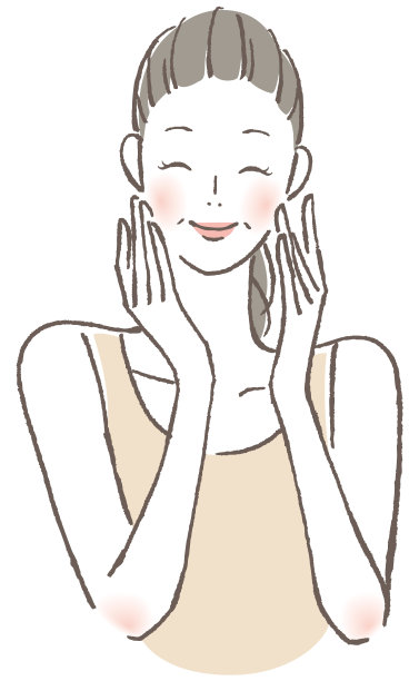 微笑的中年妇女图片下载