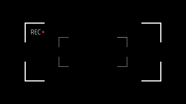 白色方形框架的相机取景器图片下载