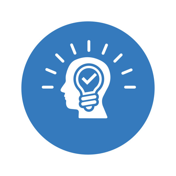 创意解决方案图标。图片下载