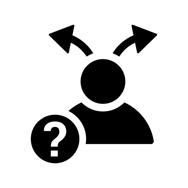 不确定性图标。图片下载