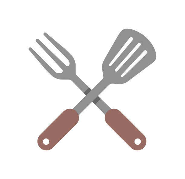 烧烤，烧烤矢量图标说明图片下载