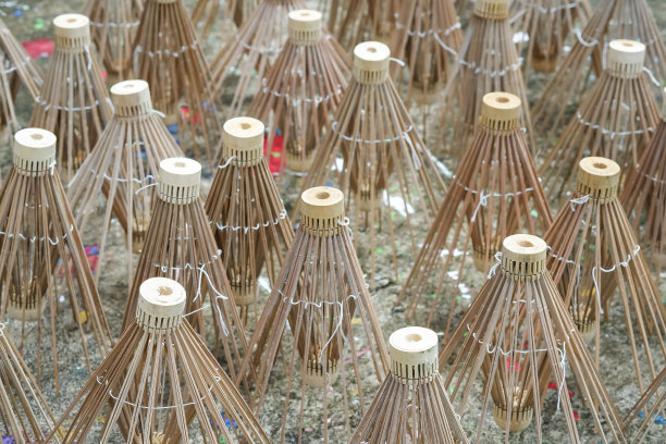 木结构伞组出售纪念品图片下载