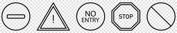 交通线标志图片下载