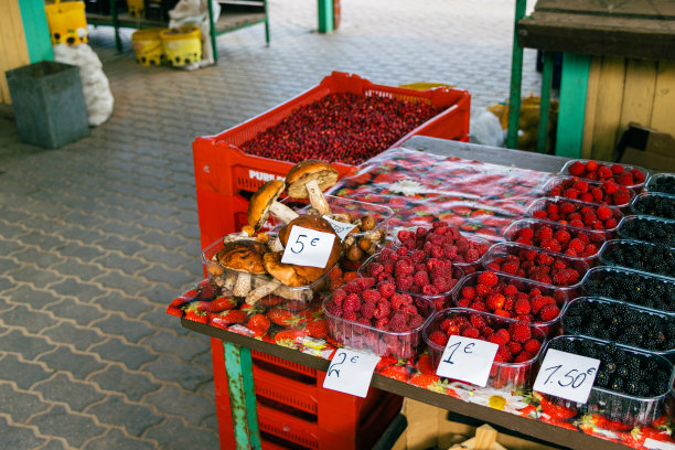 Ventspils。市场广场。图片下载