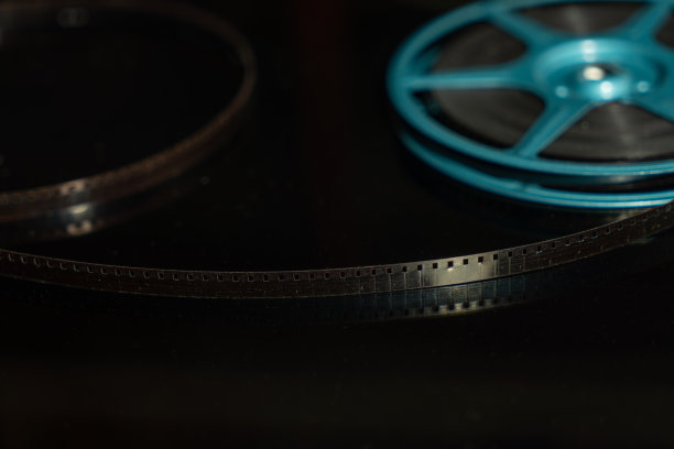 老式的8毫米超级8电影卷轴图片下载