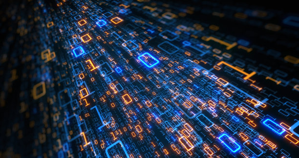 摘要二进制码，计算机编程/编码。软件源代码。图片下载