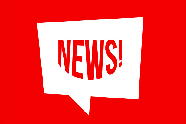 写着新闻的红色通知图片下载