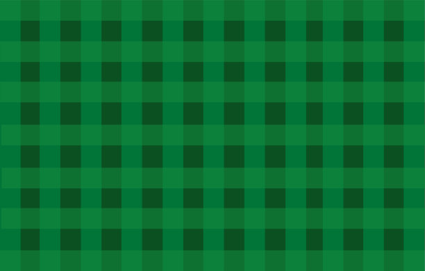绿色格子背景。圣帕特里克节的概念图片下载