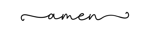 阿们。基督教矢量引用。图片下载