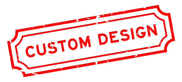 垃圾红色定制设计字橡胶印章白色背景图片下载