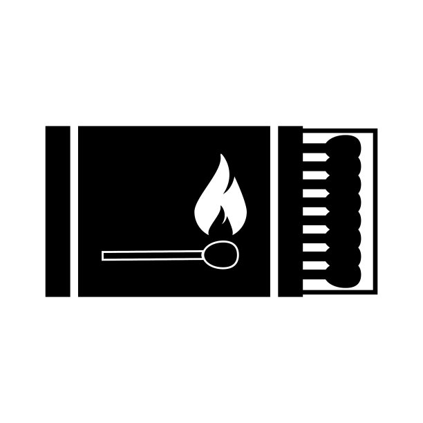 木制火柴图标图片下载