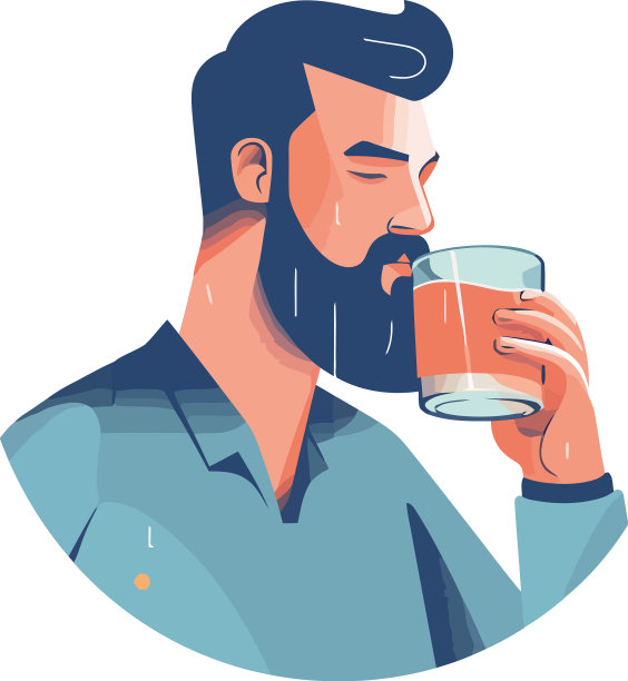 一个拿着咖啡杯的人看起来很成功图片下载