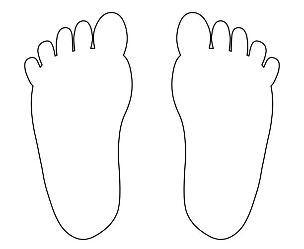 鞋底的线条图图片下载