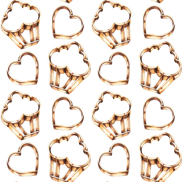 在白色背景上烘烤的工具图案图片下载