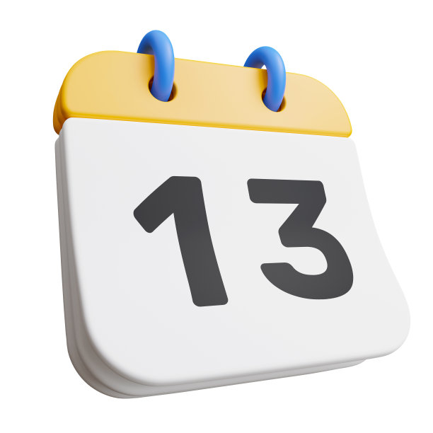 3d渲染日历图标隔离。图片下载