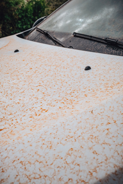 泥雨后的脏车图片下载