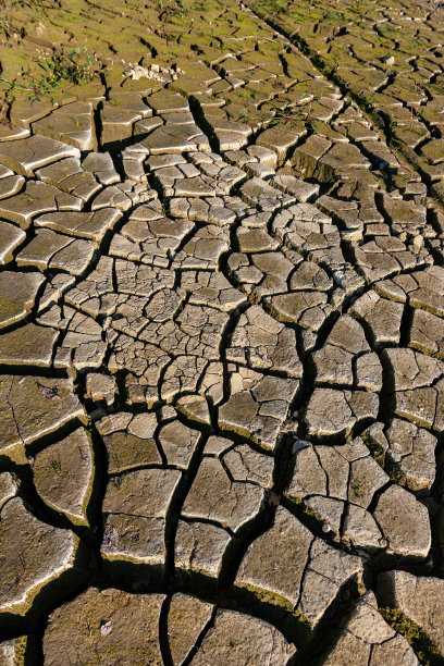 裂开的干燥陆地，斯洛文尼亚，欧洲图片下载