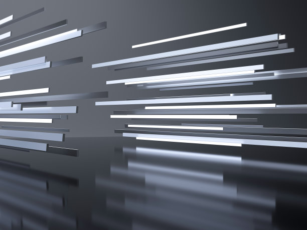 未来的空房间，3D渲染图片下载