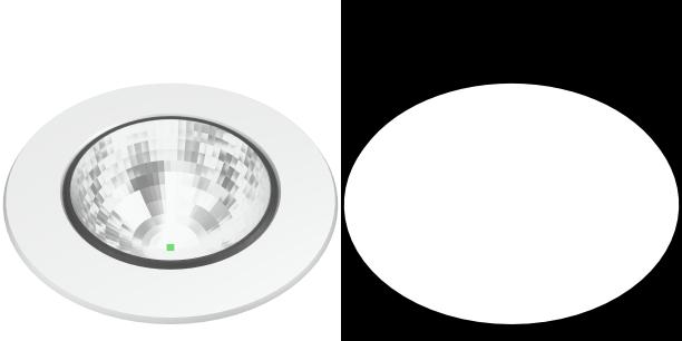 嵌入式LED天花板聚光灯图片下载