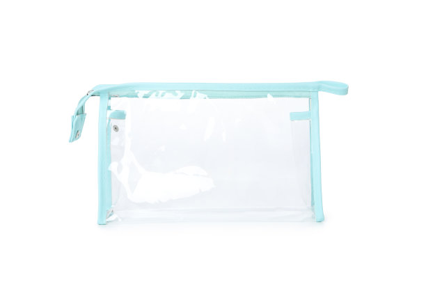 浴室配件，卫生间包，孤立在白色背景上图片下载