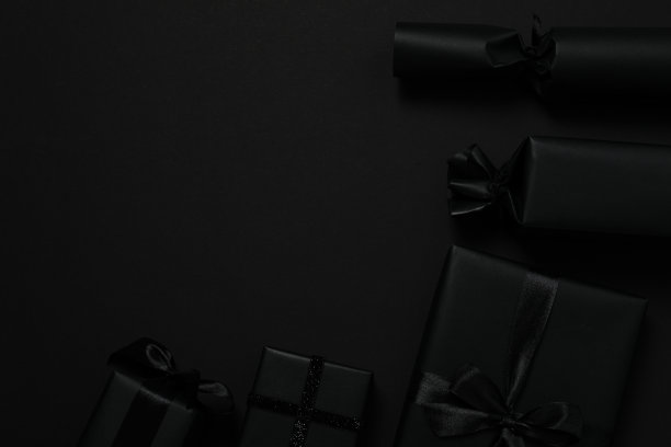 黑色星期五促销的概念，文字空间图片下载