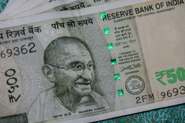 印度的卢比纸币图片下载
