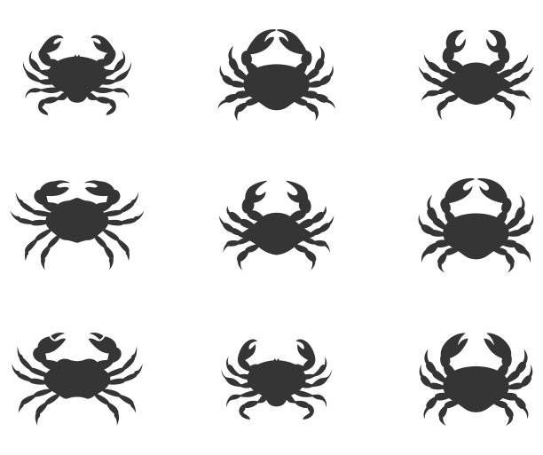 螃蟹图标设置图片下载