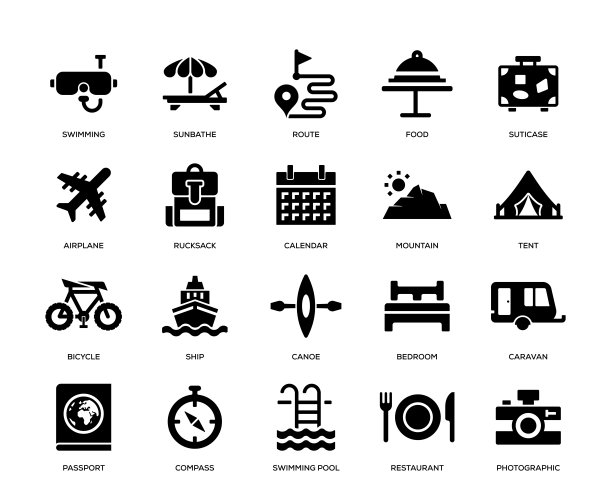 旅行图标设置图片下载