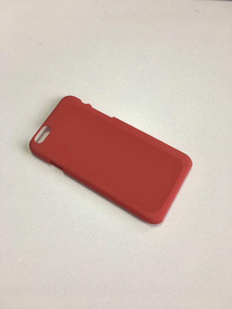 红色手机壳。图片下载