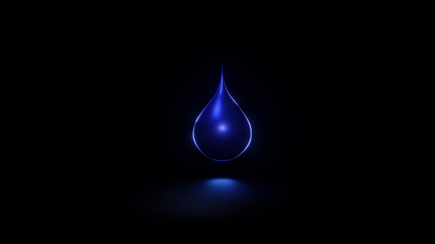 蓝色的雨图片下载