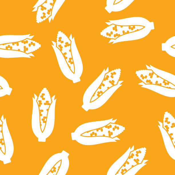 玉米图案剪影1图片下载