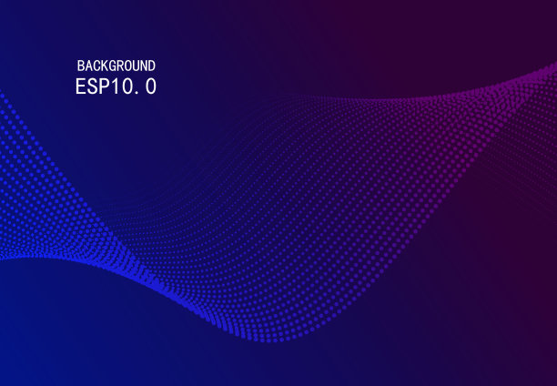 蓝色粒子背景图片下载