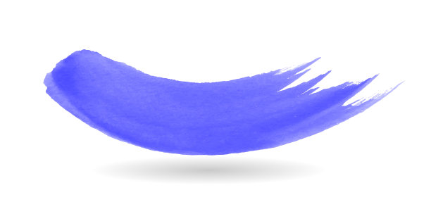 弯曲的蓝色中风图片下载