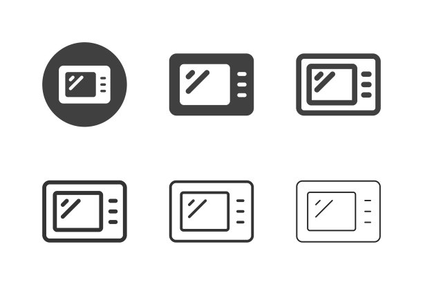 微波图标-多系列图片下载