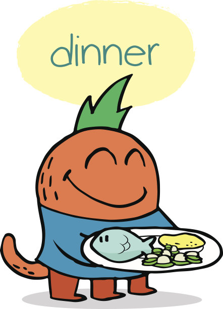 怪物吃晚餐的时间图片下载