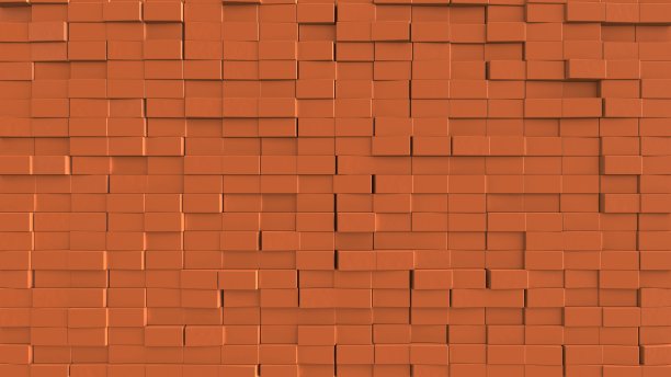 概念砖墙透视。被日光照射的砖墙。抽象背景上菜表面的光效果。图片下载