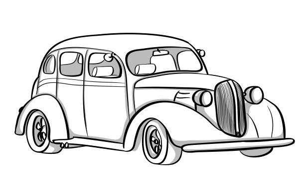 巡洋舰老式汽车图片下载