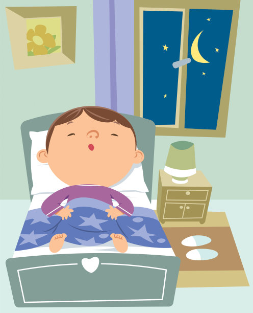 男孩睡觉图片下载