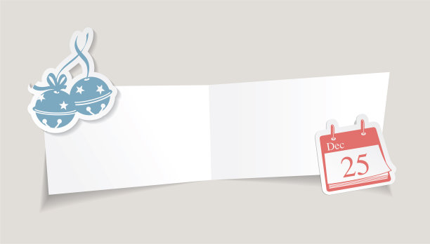 圣诞钟声商店销售旗帜贴纸图片下载