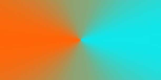 橙色抽象背景与径向梯度图片下载