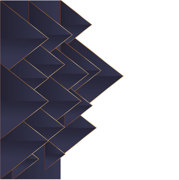 几何金线图片下载