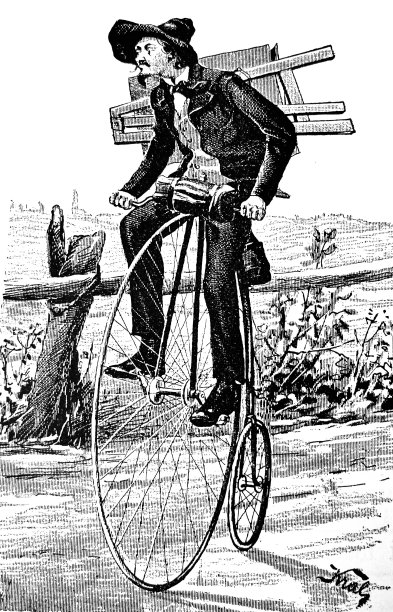 那个背着画架的画家骑着一辆一文不值的自行车图片下载