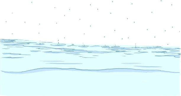 水面上的雨图片下载