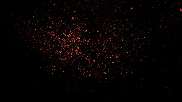 灯光闪烁的散焦图片下载