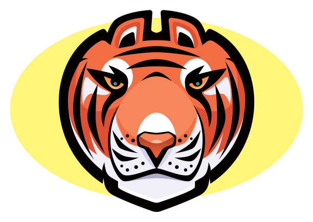 老虎头的吉祥物图片下载
