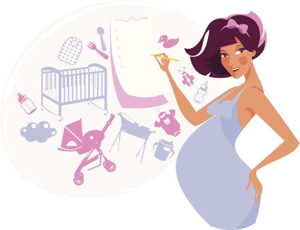 怀孕的女士。图片下载