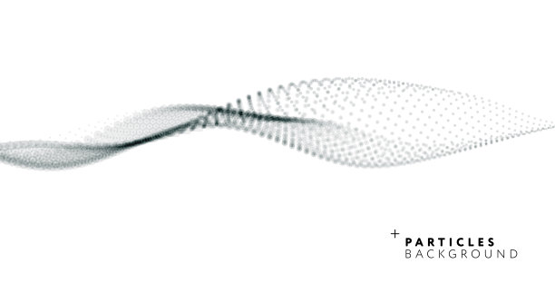 抽象粒子背景与复制空间图片下载