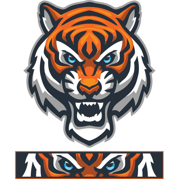 体育老虎吉祥物图片下载