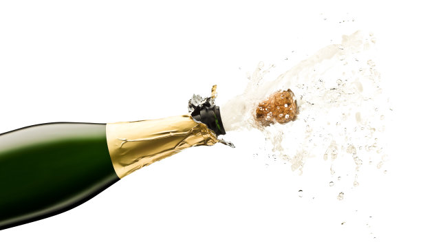 打开香槟酒瓶图片下载